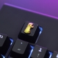1pc Artisan Metal Keycaps for Mechanical Gaming Keyboard WOW / ROG / Spider-man / IG / RNG / The Avengers